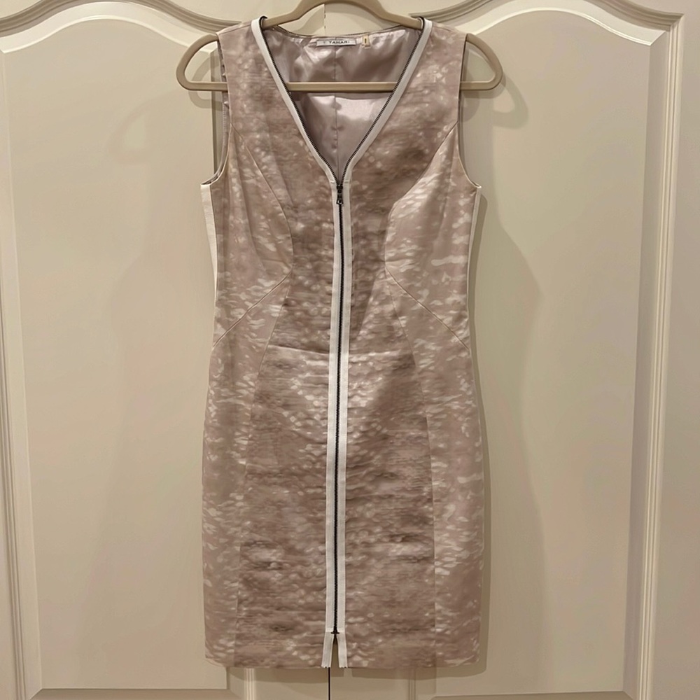 Tahari Dress - Light Mauve/Pink